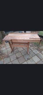 Industriële Werkbank Nooitgedagt, Huis en Inrichting, Tafels | Sidetables, Ophalen, Gebruikt, 100 tot 150 cm, 25 tot 50 cm