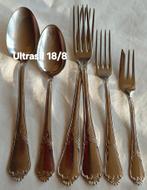 Duits bestek Ultrasil bewerkte handvatten barokke krullen, Ophalen of Verzenden