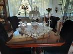eetkamertafel hoogglans, Ophalen, 100 tot 150 cm, Klassiek, Zo goed als nieuw