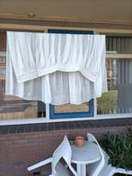Glas Gordijn, Huis en Inrichting, Stoffering | Gordijnen en Lamellen, Gebruikt, Wit, Vitrage, 150 tot 200 cm