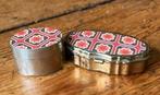 Pillendoosjes 2 stuks, Antiek en Kunst, Ophalen of Verzenden