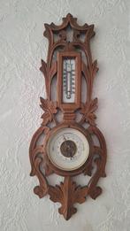 Antieke Barometer met Thermometer, Ophalen of Verzenden