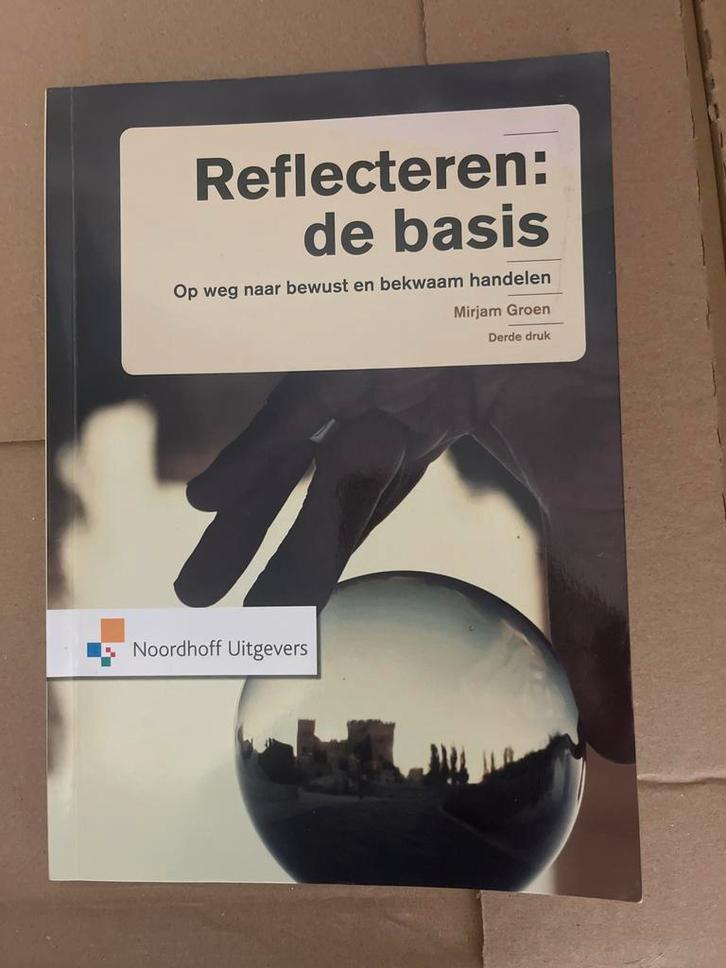 Reflecteren: de basis - Mirjam Groen, Boeken, Studieboeken en Cursussen, Zo goed als nieuw, HBO, Gamma, Ophalen of Verzenden