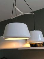 Mooie witte design lamp te koop, Huis en Inrichting, Ophalen of Verzenden, Zo goed als nieuw, Metaal, 75 cm of meer