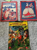 VINTAGE STRIPS, SNEEUWWITJE, KABOUTER FILMLAND, Meerdere comics, Gelezen, Ophalen of Verzenden, Europa