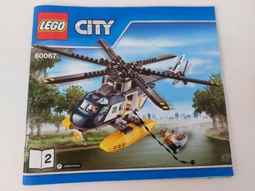 Lego City 60067 Helicopter Pursuit beschikbaar voor biedingen