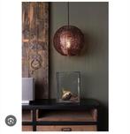 Dutchbone hanglamp pendant lamp copper  round 40cm, Ophalen, Nieuw, Minder dan 50 cm