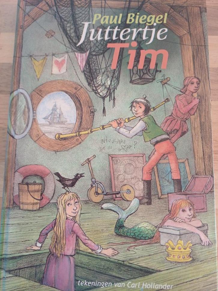Paul Biegel - Juttertje Tim. In nieuwstaat, Boeken, Kinderboeken | Jeugd | 10 tot 12 jaar, Zo goed als nieuw, Ophalen of Verzenden