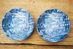 2x Wedgwood Dickens Coaching Days Borden, Ophalen of Verzenden