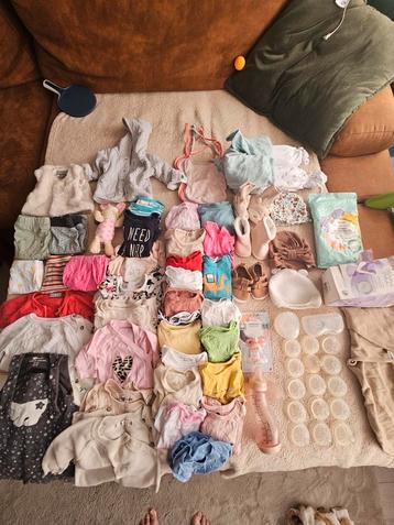 Meisjes Babykleding M 44-62|elektrische borstkolf|babyfles| beschikbaar voor biedingen