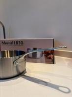 NIEUWE Mauviel 1830 sauspan 16cm RVS 1,49 L, DT, Nieuw, Ophalen of Verzenden, Keramische plaat