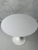 Jaren 70 eettafel tulip vintage design eetkamertafel rond, Gebruikt, Ophalen of Verzenden, Onbekend, Bureau