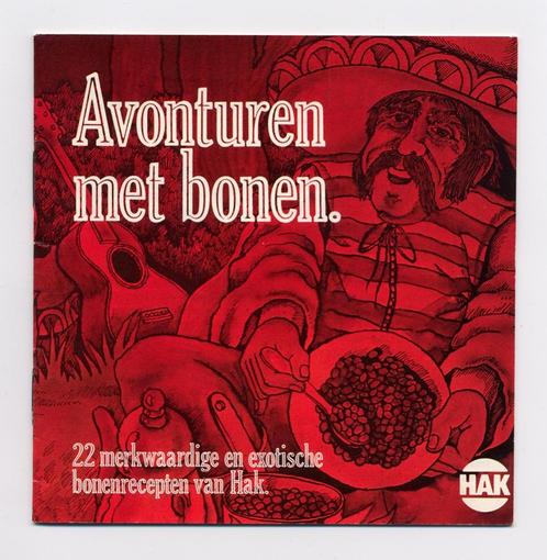 Hak Receptenboekje - Avonturen met bonen - jaren '80, Verzamelen, Retro, Overige typen, Ophalen of Verzenden