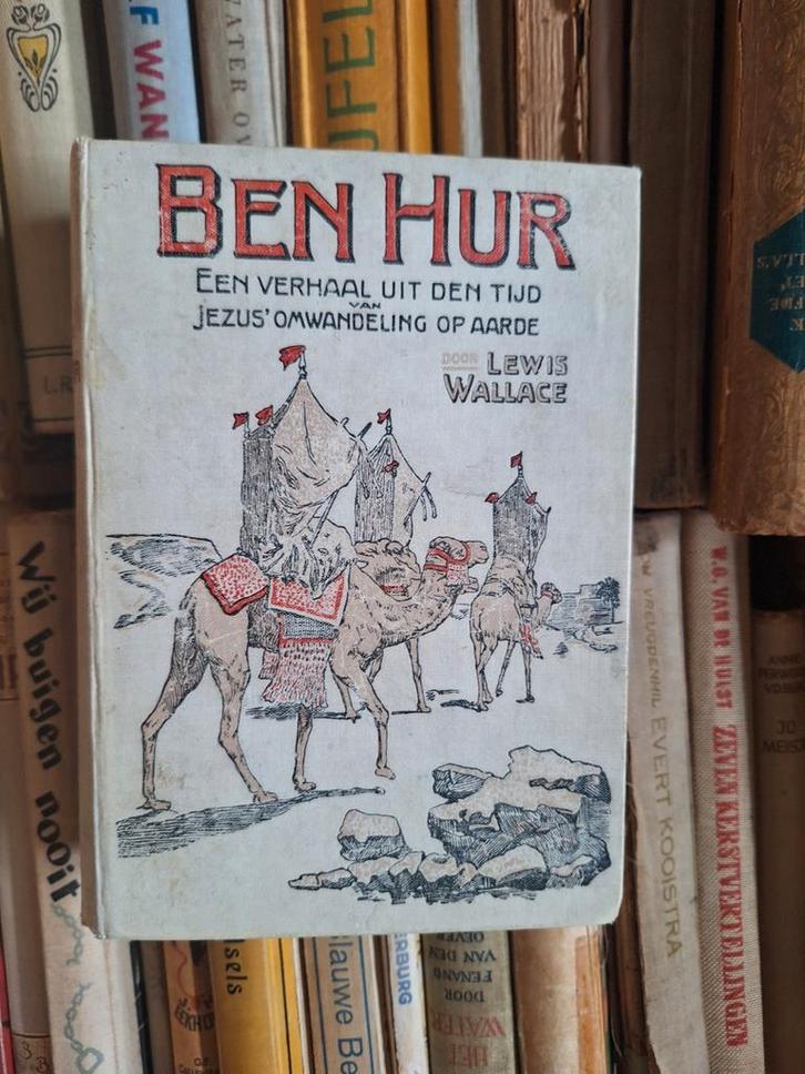 Ben Hur - Lewis Wallace, oude uitgave, Antiek en Kunst, Antiek | Boeken en Bijbels, Ophalen of Verzenden