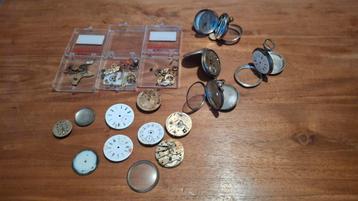 Zakhorloge onderdelen. beschikbaar voor biedingen