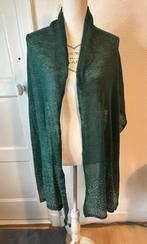 Leuke groene sjaal met glimmertjes, Ophalen of Verzenden, Nieuw, Sjaal