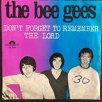 Bee Gees - Don't Forget To Remember 7" Vinyl, Gebruikt, 7 inch, Single, Ophalen of Verzenden