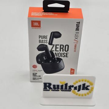 JBL Tune Flex draadloze oordopjes met noise cancelling - New beschikbaar voor biedingen