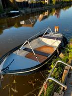 Sloep, boot met motor 5pk kortstaart 2takt., Watersport en Boten, Sloepen, Ophalen, Zo goed als nieuw, Tot 10 pk, Staal