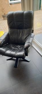 draaistoel, Huis en Inrichting, Ophalen, Gebruikt, Minder dan 75 cm, Leer