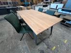 Henders en hazel eettafel met stoelen nu voor maar €500,-!, Huis en Inrichting, Tafels | Eettafels, Ophalen, 50 tot 100 cm, Metaal