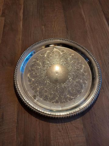 Vintage Wm Rogers Verzilverde Dienblad beschikbaar voor biedingen