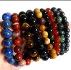 Armbanden met gemaakt met echte mineralen 9 stuks, Ophalen of Verzenden, Zo goed als nieuw, Kraal