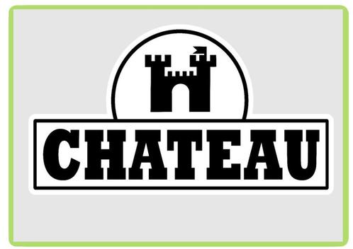 Chateau caravan en camper sticker fullcolour, Verzamelen, Stickers, Nieuw, Overige typen, Verzenden