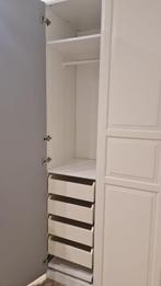 Mooie wit pax kledingkast 150x236cm / Leveren en monteren -o, Gebruikt, 200 cm of meer, 150 tot 200 cm, Met klep(pen)
