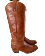 SENDRA lichtbruine hoge leren cowboy laarzen 36 CHCS, Zwart, Ophalen of Verzenden, Zo goed als nieuw, Hoge laarzen