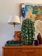 Vintage Maison Jansen Style Tafellamp,lamp plexiglas messing, Huis en Inrichting, Lampen | Tafellampen, Glas, Ophalen of Verzenden