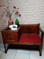 Oud telefoon kast bankje, Ophalen of Verzenden