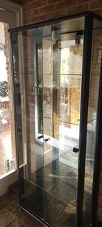 Vitrinekast - Kan nog een ronde mee!, Huis en Inrichting, Kasten | Vitrinekasten, Ophalen, Glas, 50 tot 100 cm, Modern