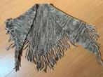 Warme stola in beige tinten. Zie foto’s, Ophalen of Verzenden, Zo goed als nieuw, Maat 46/48 (XL) of groter, Sjaal