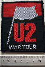 U2 vintage 1983 War tour patch 2 nieuw embleem 40 jaar oud, Verzamelen, Muziek, Artiesten en Beroemdheden, Nieuw, Kleding, Verzenden