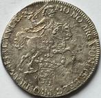 Overijssel zeldzame dukaton 1742 wrakvondst de Hollandia, Postzegels en Munten, Munten | Nederland, Vóór koninkrijk, Zilver, Losse munt