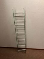 Cd/ Dvd rek van glas, Huis en Inrichting, Ophalen, Zo goed als nieuw, Glas, Cd's of Dvd's