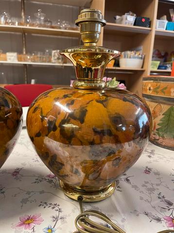 Vintage Le Dauphin tafellamp x2 beschikbaar voor biedingen