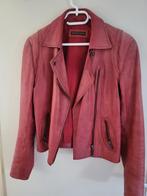 rood soepel leren jack M, Kleding | Dames, Maat 38/40 (M), Ophalen of Verzenden, Barnett & Barnett, Gedragen