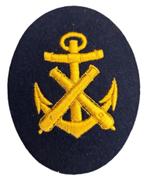 duitse ww2 kriegsmarine ordnance patch, Verzamelen, Verzenden, Marine, Duitsland, Embleem of Badge
