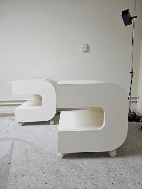 Vintage IKEA Ilen, Huis en Inrichting, Slaapkamer | Nachtkastjes, Zo goed als nieuw, Hout, Ophalen
