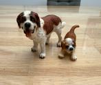 Schleich Sint Bernard mannetje en pup, Ophalen, Gebruikt, Hond of Kat, Beeldje of Figuurtje
