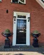 Gietijzeren tuinvazen tuinvaas bloempot bloembak op sokkel, Tuin en Terras, Tuinvazen, Ophalen, Nieuw