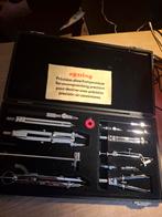 Zeldzame Rotring professionele verchroomde master boogkompas, Ophalen of Verzenden