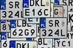 Goedkope kentekenplaat nummerbord motor uit Polen, Verzamelen, Gebruikt, Kentekenplaat, Verzenden