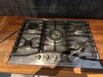 Gaskookplaat, Witgoed en Apparatuur, Kookplaten, Ophalen, 4 kookzones, Zo goed als nieuw, Inbouw