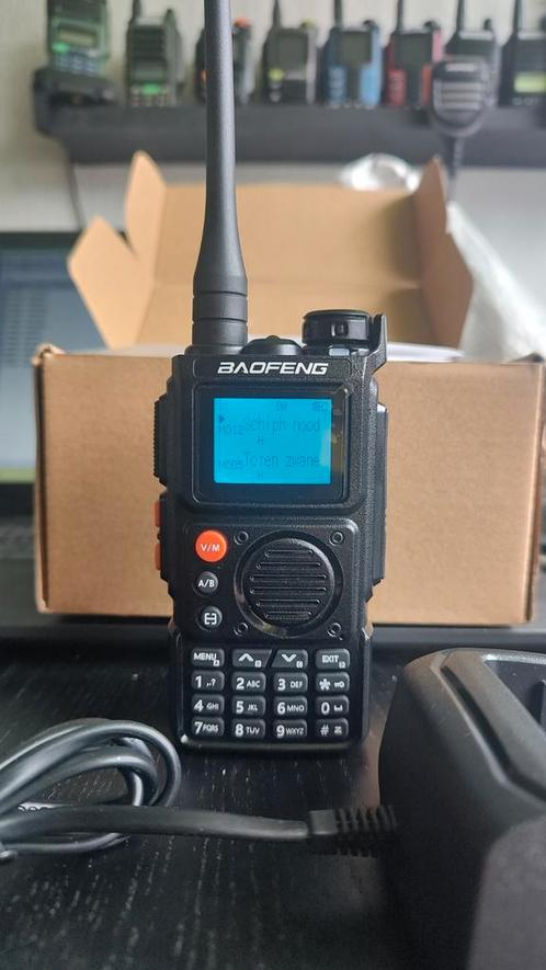 Schiphol scanner, multiband Portofoon luchtvaart, Telecommunicatie, Portofoons en Walkie-talkies, Zo goed als nieuw, Ophalen of Verzenden