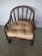 Leuk rotan zeteltje, Huis en Inrichting, Fauteuils, Ophalen, Minder dan 50 cm
