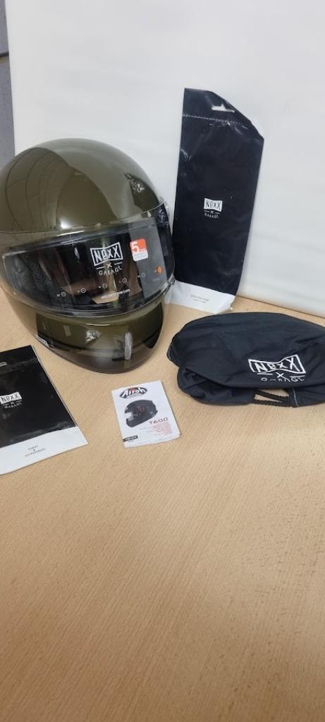 motorhelm Nexx Garage T600 in maat XXL., Motoren, Kleding | Motorhelmen, Dames, Heren, Overige typen, XXL, Overige merken, Nieuw met kaartje