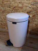 Brabantia roze pedaalemmer 12 Liter, Ophalen, Met pedaal, Zo goed als nieuw, Metaal
